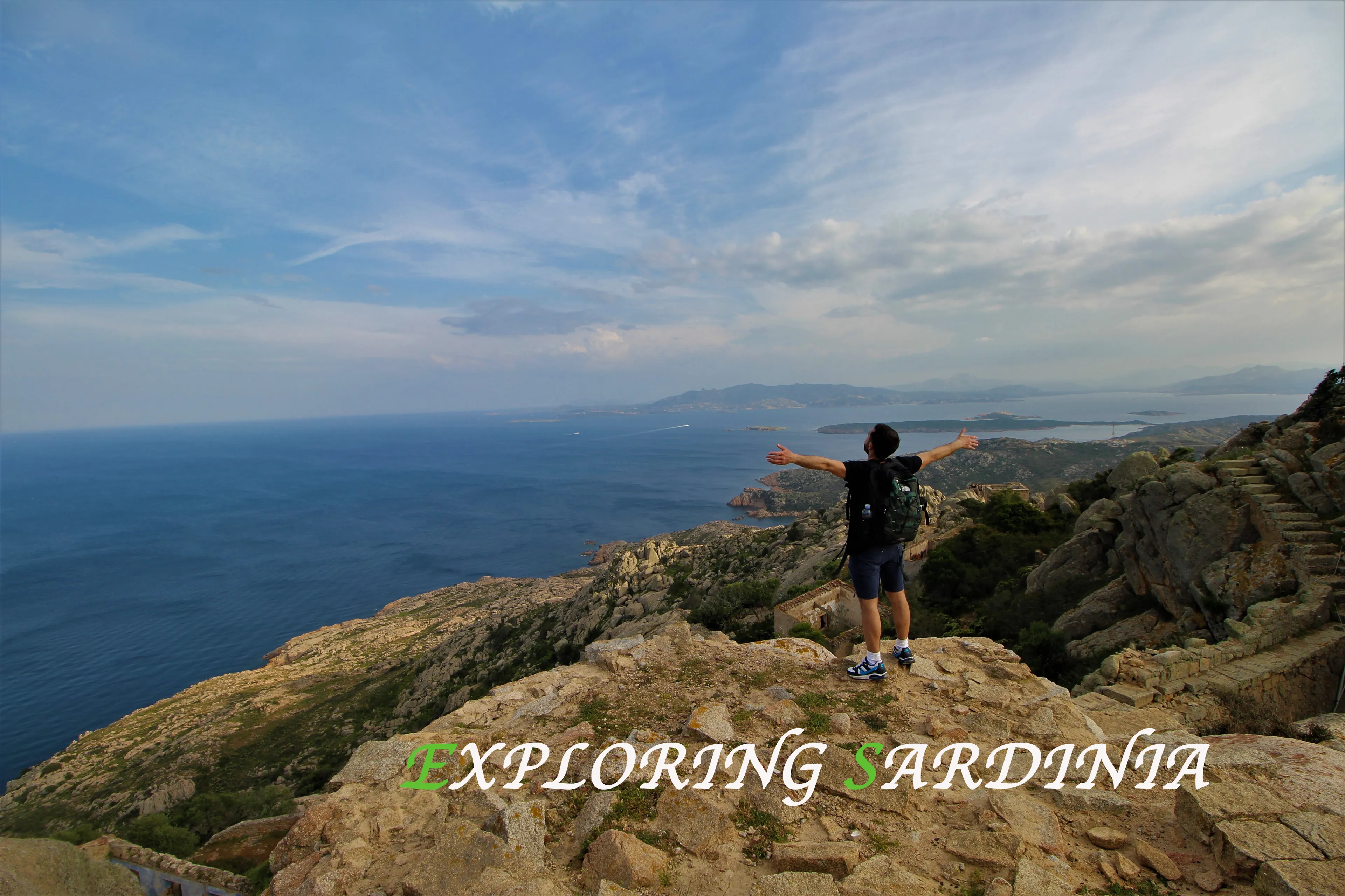 Exploring Sardinia poster